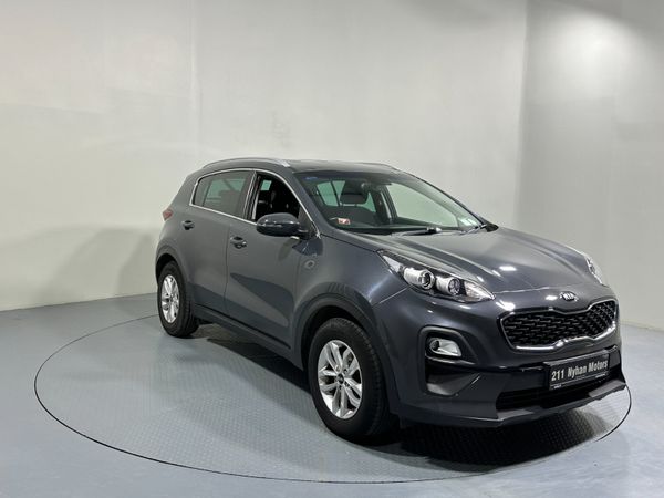Kia Sportage SUV, Diesel Hybrid, 2021, Grey