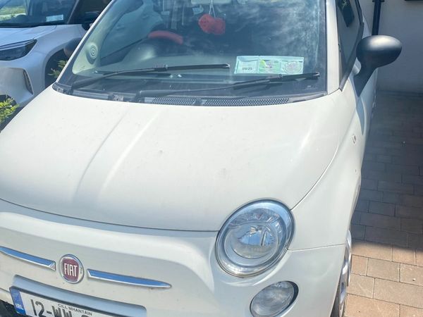 Fiat 500 Hatchback, Petrol, 2012, White