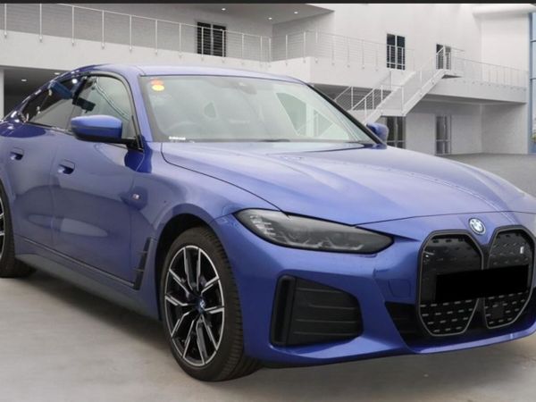 BMW i4 Coupe, Electric, 2022, Blue