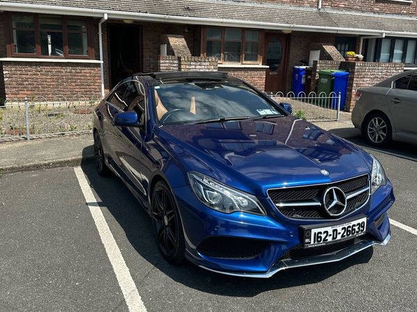 Mercedes-Benz E-Class Coupe, Diesel, 2016, Blue