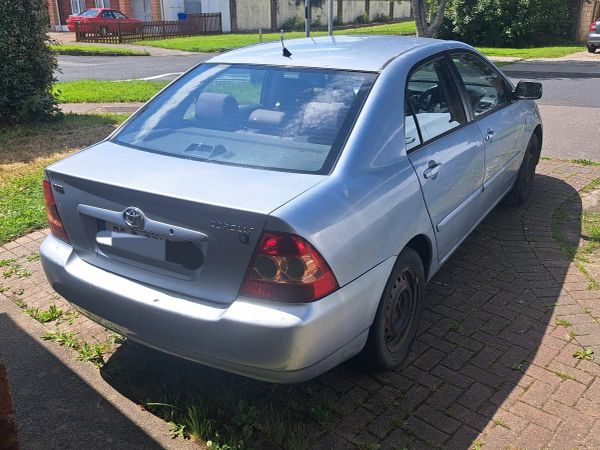 Toyota Corolla Saloon, Petrol, 2005, Blue