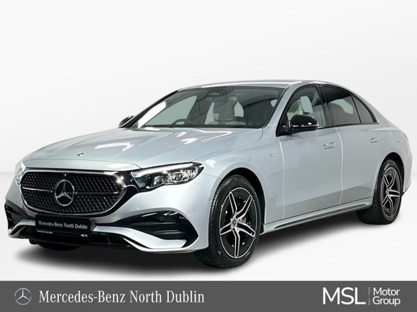 Mercedes-Benz E-Class Saloon, Petrol Plug-in Hybrid, 2025, Silver
