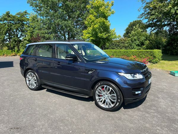 Land Rover Range Rover Sport SUV, Diesel, 2016, Blue
