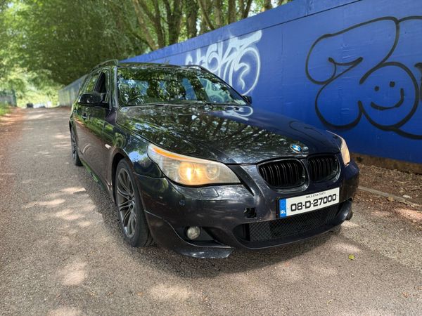 BMW 5-Series Estate, Diesel, 2008, Black