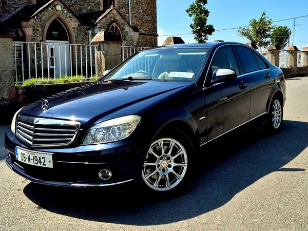 Mercedes-Benz C-Class Saloon, Petrol, 2008, Blue