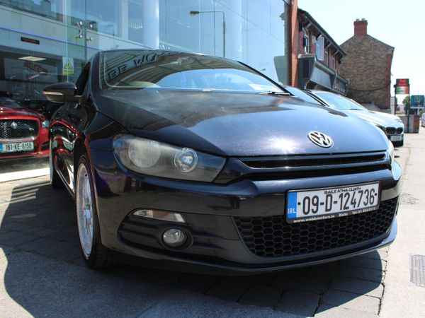 Volkswagen Scirocco Hatchback, Petrol, 2009, Black