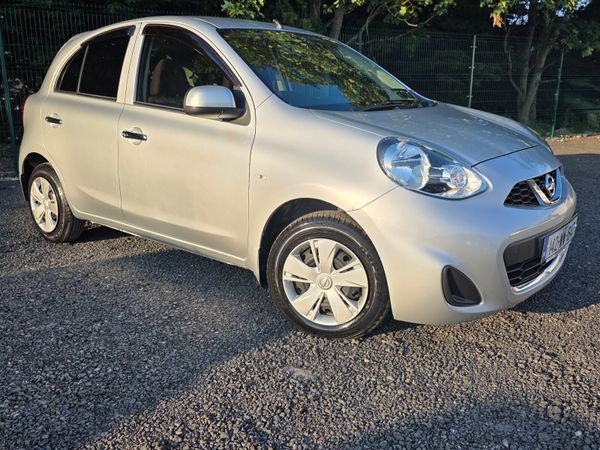 Nissan March Hatchback, Petrol, 2014, Silver