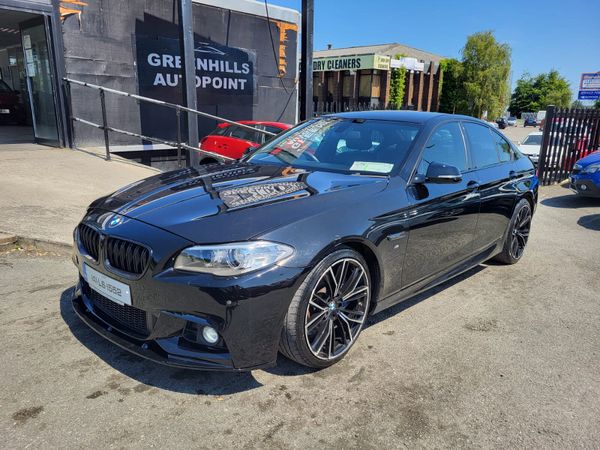 BMW 5-Series Saloon, Diesel, 2014, Black
