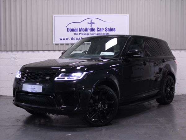Land Rover Range Rover Sport SUV, Petrol Hybrid, 2022, Black