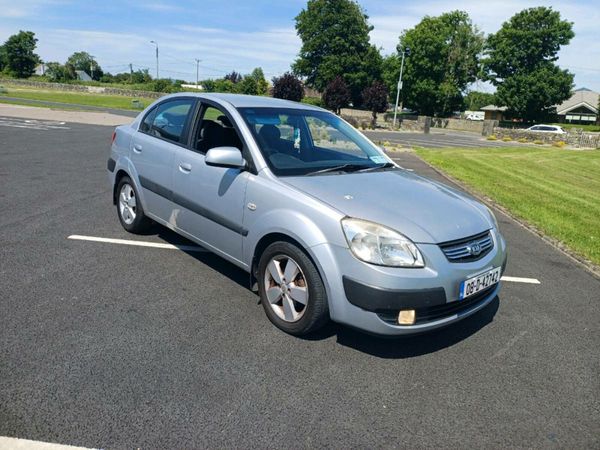 Kia Rio Saloon, Petrol, 2008, Silver