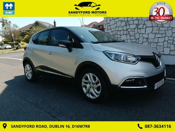 Renault Captur Hatchback, Diesel, 2015, Silver