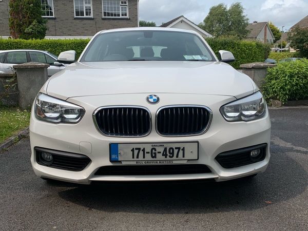 BMW 1-Series Hatchback, Diesel, 2017, White