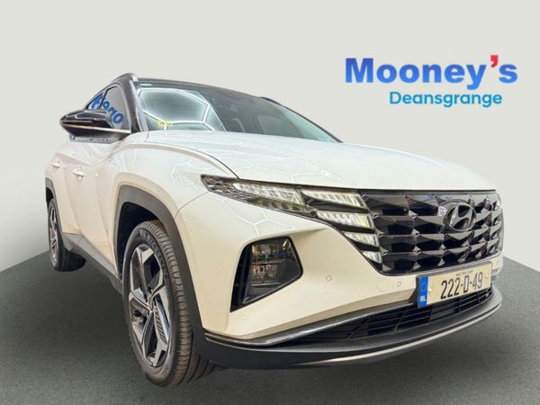Hyundai Tucson SUV, Petrol Hybrid, 2022, White