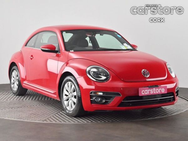 Volkswagen Beetle Hatchback, Petrol, 2017, Red