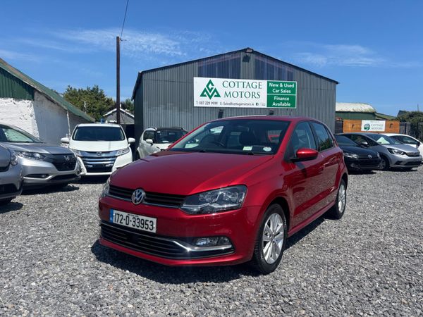 Volkswagen Polo Hatchback, Petrol, 2017, Red