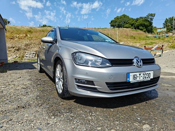 Volkswagen Golf Hatchback, Diesel, 2016, Silver
