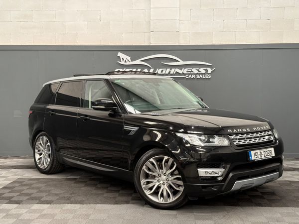 Land Rover Range Rover Sport SUV, Diesel, 2015, Black