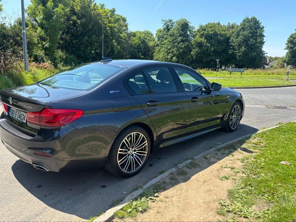 BMW 5-Series Saloon, Petrol Plug-in Hybrid, 2018, Grey