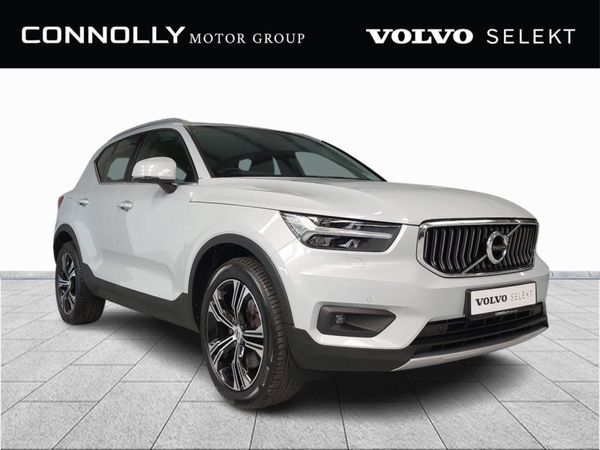 Volvo XC40 SUV, Petrol Hybrid, 2021, Silver