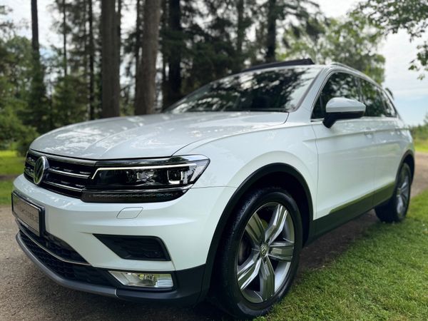 Volkswagen Tiguan SUV, Diesel, 2017, White