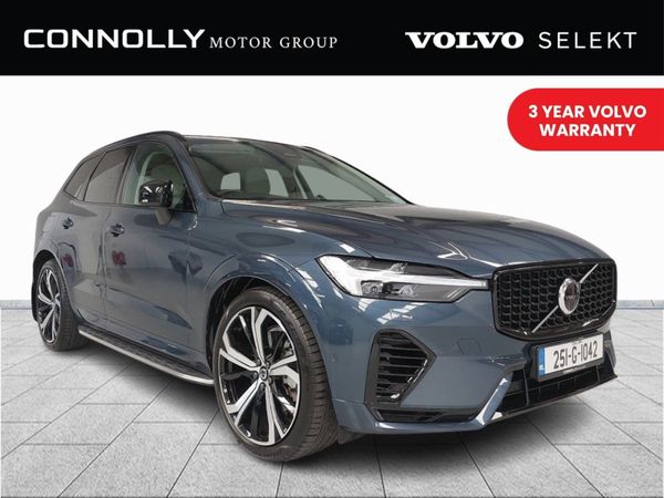 Volvo XC60 SUV, Petrol Plug-in Hybrid, 2025, Blue