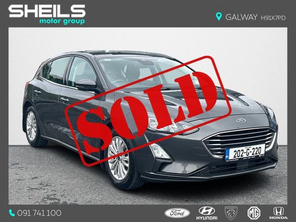 Ford Focus Hatchback, Petrol, 2020, Grey