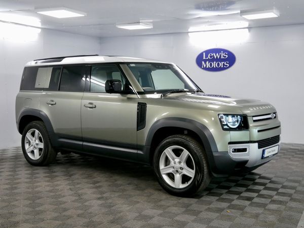 Land Rover Defender SUV, Petrol Plug-in Hybrid, 2021, Green