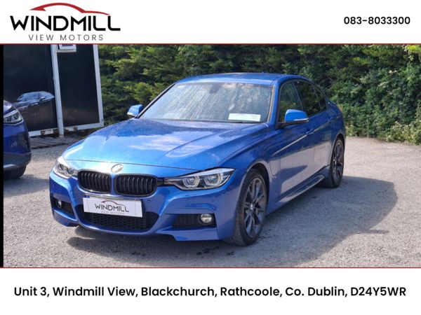 BMW 3-Series Saloon, Petrol Plug-in Hybrid, 2018, Blue