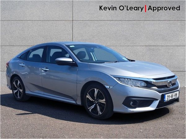 Honda Civic Saloon, Petrol, 2021, Silver
