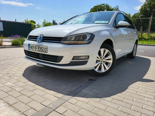 Volkswagen Golf Estate, Petrol, 2014, White