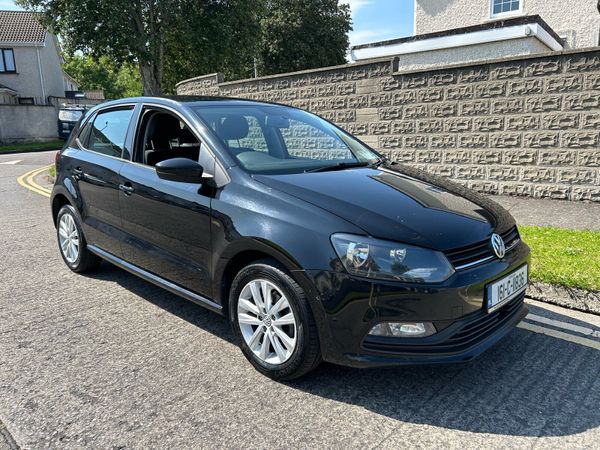 Volkswagen Polo Hatchback, Petrol, 2016, Black