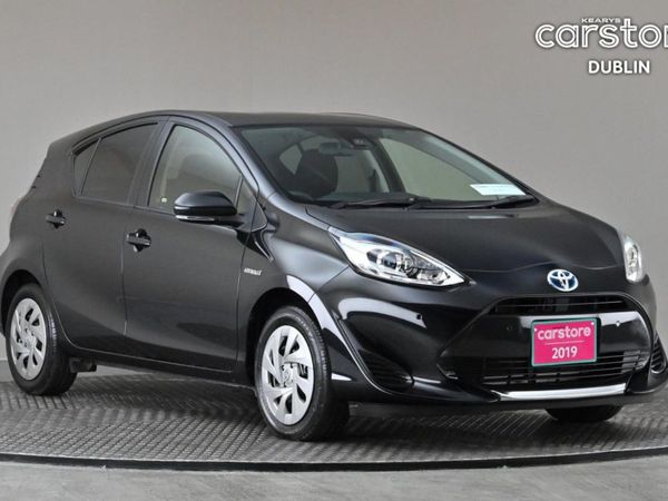 Toyota Aqua Hatchback, Petrol Hybrid, 2019, Black