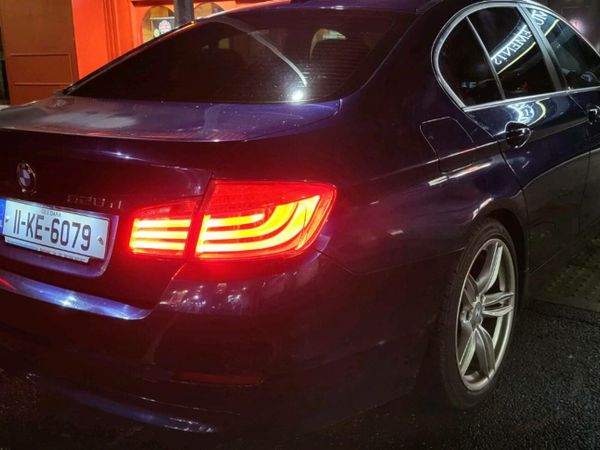 BMW 5-Series Saloon, Diesel, 2011, Blue