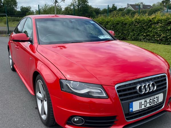 Audi A4 Saloon, Diesel, 2011, Red