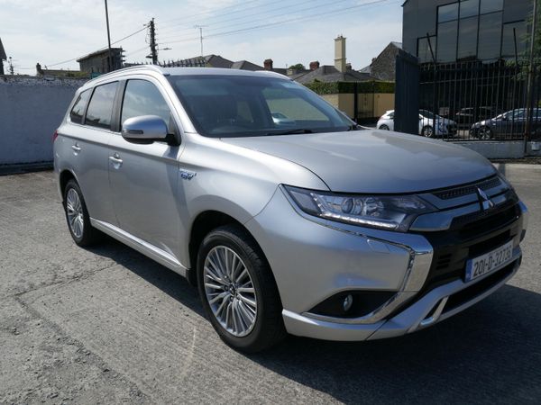 Mitsubishi Outlander SUV, Petrol Plug-in Hybrid, 2020, Silver