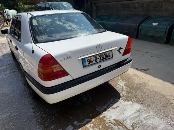 Mercedes-Benz C-Class Saloon, Petrol, 1994, White