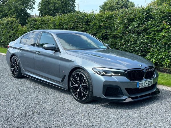 BMW 5-Series Saloon, Diesel, 2020, Blue