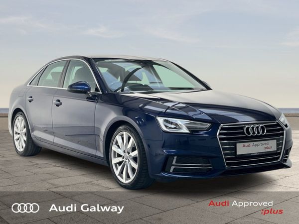 Audi A4 Saloon, Diesel, 2019, Blue