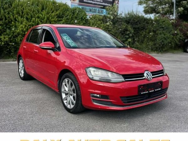 Volkswagen Golf Hatchback, Petrol, 2016, Red