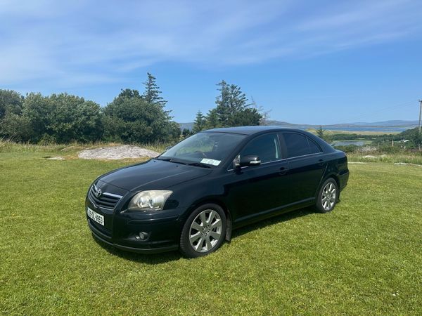 Toyota Avensis Hatchback, Diesel, 2009, Black