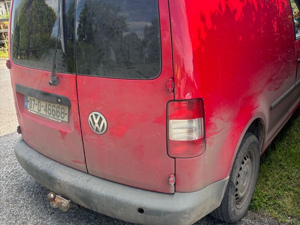 Volkswagen Caddy MPV, Diesel, 2007, Red