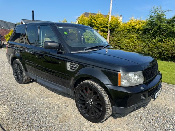 Land Rover Range Rover Sport SUV, Diesel, 2008, Black