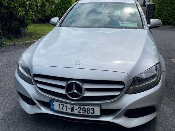 Mercedes-Benz C-Class Saloon, Diesel, 2017, Silver