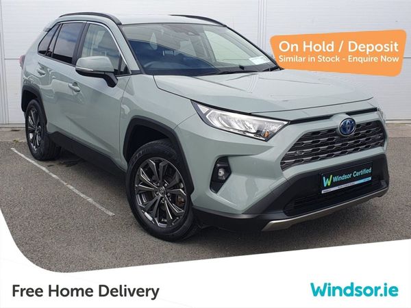 Toyota RAV4 SUV, Petrol Hybrid, 2023, Green