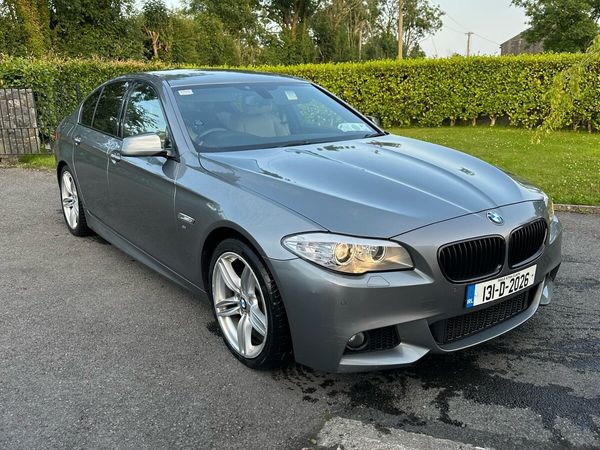BMW 5-Series Saloon, Diesel, 2013, Grey