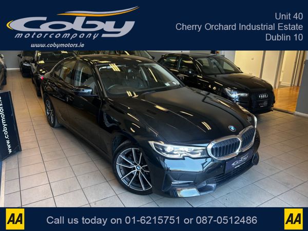 BMW 3-Series Saloon, Diesel, 2020, Black