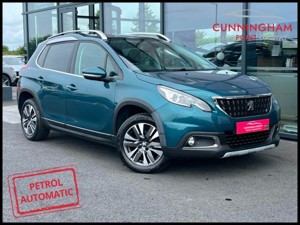 Peugeot 2008 Hatchback, Petrol, 2017, Green