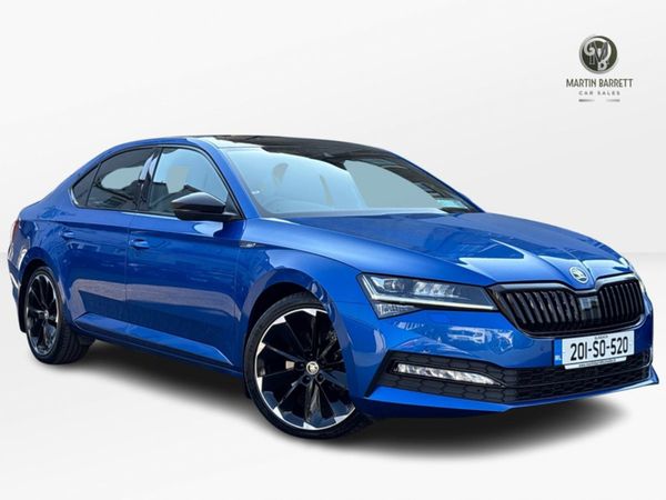 Skoda Superb Hatchback, Diesel, 2020, Blue