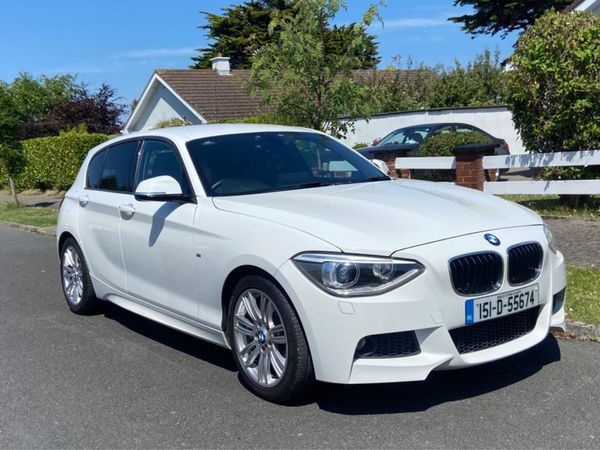 BMW 1-Series Hatchback, Petrol, 2015, White