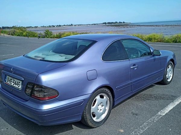 Mercedes-Benz CLK Coupe, Petrol, 2001, Blue